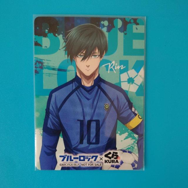 ブルーロック?くら寿司 カード(表)潔世一(裏)糸師凛 < アニメ/コミック/キャラクター ブルーロック?くら寿司 カード(表)潔世一(裏)糸師凛 < アニメ/コミック/キャラクターの