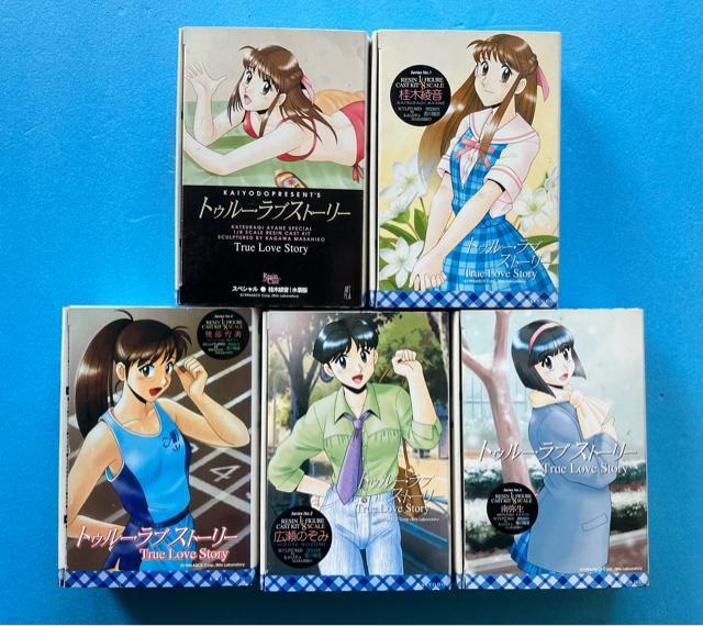 トゥルーラブストーリー 1/8 レジン キャスト ガレージ キット 5種類 5個 セット 海洋堂 ゲーム フィギュア 桂木綾音 他 < ホビー  トゥルーラブストーリー 1/8 レジン キャスト ガレージ キット 5種類 5個 セット 海洋堂 ゲーム フィギュア 桂木綾音 他 < ホビーの