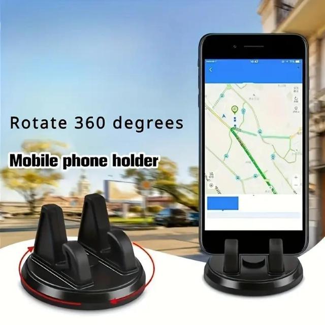 超お買い得490円★ユニバーサル 360 度回転可能な ABS ダッシュボードホルダー、滑り止め電話マウント < 自動車/バイク 超お買い得490円★ユニバーサル 360 度回転可能な ABS ダッシュボードホルダー、滑り止め電話マウント < 自動車/バイク