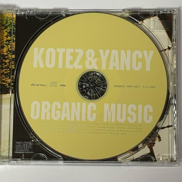 KOTEZ & YANCY / ORGANIC MUSIC �� CD/DVD/�r�f�I�� 