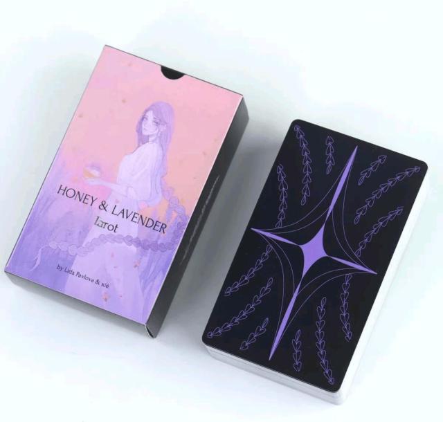 ハニー&ラベンダー タロットカード 78枚 < 本/雑誌 ハニー&ラベンダー タロットカード 78枚 < 本/雑誌の
