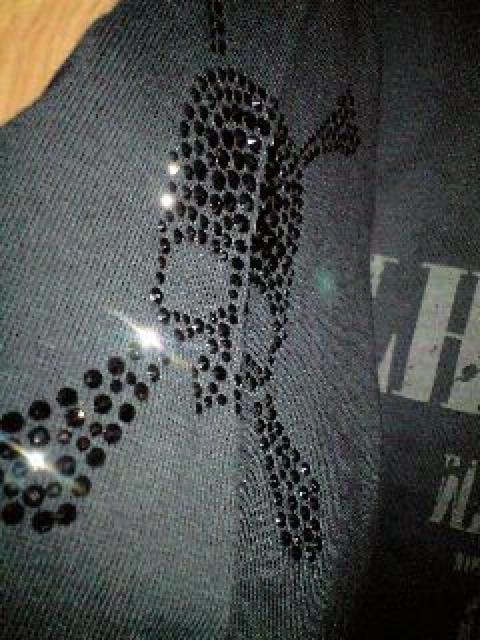 新品ROENロエン スワロフスキースカル弾痕クラッシュプリントカットソー 48 < ブランド  新品ROENロエン スワロフスキースカル弾痕クラッシュプリントカットソー 48 < ブランドの