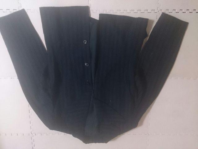 パンツスーツ上下 美品 濃紺ストライプ < 女性ファッション パンツスーツ上下 美品 濃紺ストライプ < 女性ファッションの