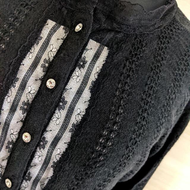 ショップチャンネル/シャーロット・タラントラ/CHAROTTE TARANTOLA/シャーロットタラントラ/カーディガン/黒/LA < ブランド  ショップチャンネル/シャーロット・タラントラ/CHAROTTE TARANTOLA/シャーロットタラントラ/カーディガン/黒/LA < ブランドの