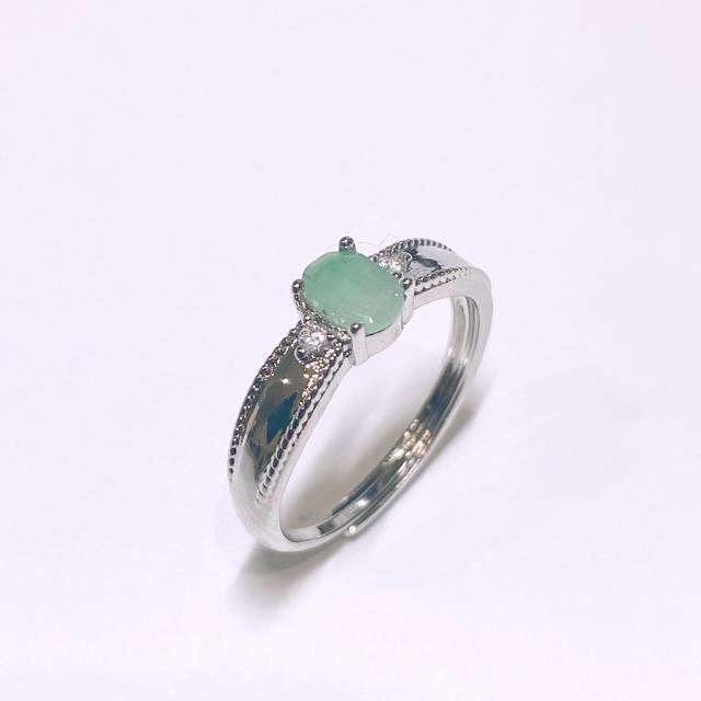 《RE 599》世界四大宝石 非加熱エメラルド フリーサイズ < 女性アクセサリー/時計  《RE 599》世界四大宝石 非加熱エメラルド フリーサイズ  < 女性アクセサリー/時計の