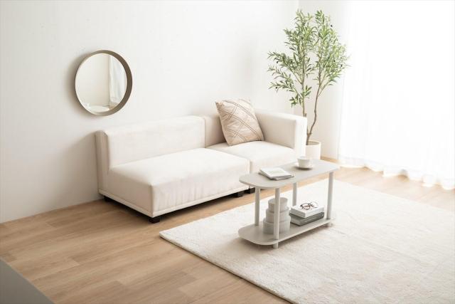 【送料無料】【幅80cm】Palam 2段ラック 棚 木目調 飾り棚 < インテリア/ライフ 【送料無料】【幅80cm】Palam 2段ラック 棚 木目調 飾り棚 < インテリア/ライフの