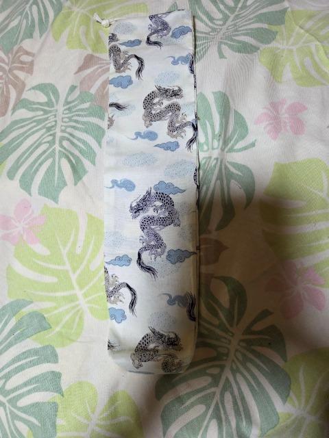 ★新品生成×雲龍和柄リコーダー入れ巾着袋 < キッズ/ベビー  ★新品生成×雲龍和柄リコーダー入れ巾着袋  < キッズ/ベビーの