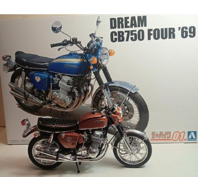 アオシマバイクプラモデル1/12完成品HONDACB750FOUR < ホビー アオシマバイクプラモデル1/12完成品HONDACB750FOUR < ホビーの
