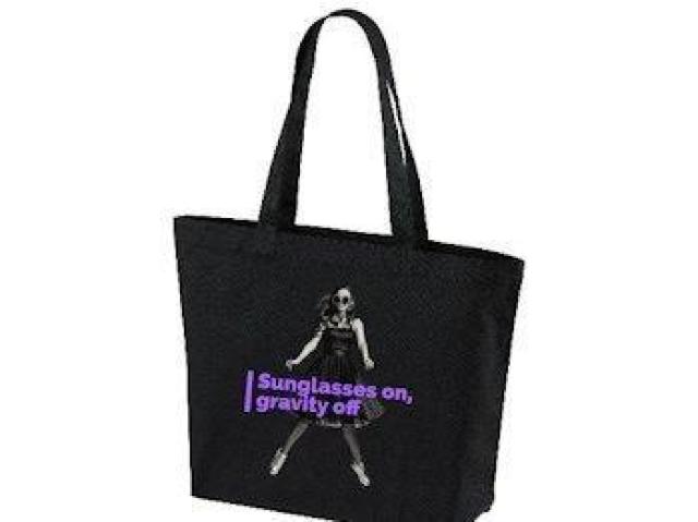 キャンバス トートバッグ ブラック ポップデザイン サングラス バニーガール 前 < 女性ファッション キャンバス トートバッグ ブラック ポップデザイン サングラス バニーガール 前 < 女性ファッションの
