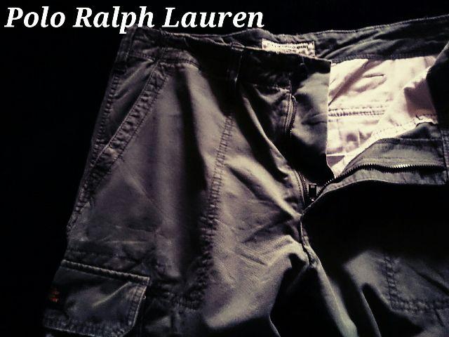 【POLO】ラルフローレン Vintage Destroyed デストロイカーゴショーツ 34/Olive < ブランド 【POLO】ラルフローレン Vintage Destroyed デストロイカーゴショーツ 34/Olive < ブランドの