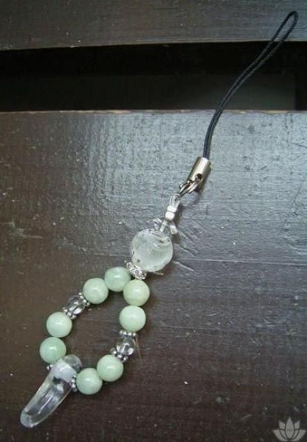 *勾玉*龍彫水晶x本翡翠ストラップ < 家電/AV *勾玉*龍彫水晶x本翡翠ストラップ < 家電/AVの