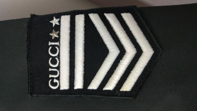 最終値下げ★国内正規品★美品GUCCIグッチ★ma-1ミリタリーロゴワッペンブルゾンジャケットコート < ブランド 最終値下げ★国内正規品★美品GUCCIグッチ★ma-1ミリタリーロゴワッペンブルゾンジャケットコート < ブランドの