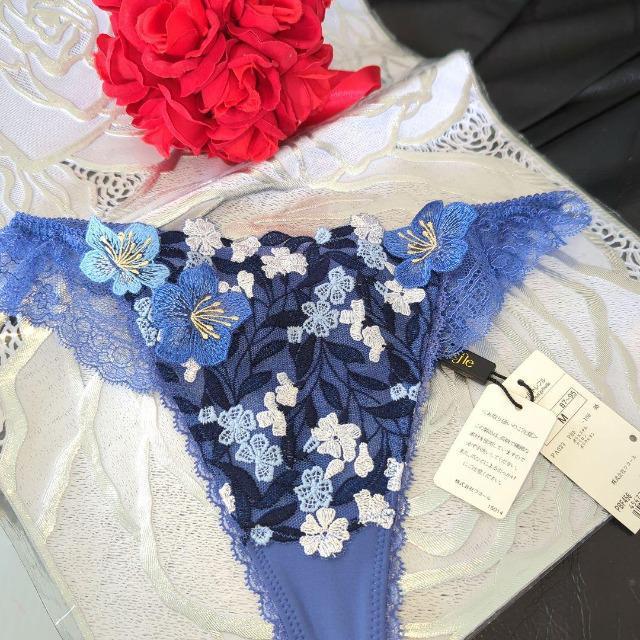 Wacoal/ワコール/Trefle/トレフル/56G/イングリッシュガーデン/ソングTバックショーツ/M/BU/PBF456 < 女性ファッション Wacoal/ワコール/Trefle/トレフル/56G/イングリッシュガーデン/ソングTバックショーツ/M/BU/PBF456 < 女性ファッションの