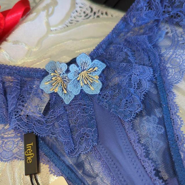 Wacoal/ワコール/Trefle/トレフル/56G/イングリッシュガーデン/ソングTバックショーツ/M/BU/PBF456 < 女性ファッション Wacoal/ワコール/Trefle/トレフル/56G/イングリッシュガーデン/ソングTバックショーツ/M/BU/PBF456 < 女性ファッションの