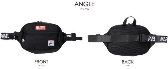 【FILA × MARVEL】フィラ×マーベル『バッグ/ウエストバッグ(男女兼用)』新品タグ付 < 男性ファッション  【FILA × MARVEL】フィラ×マーベル『バッグ/ウエストバッグ(男女兼用)』新品タグ付 < 男性ファッションの