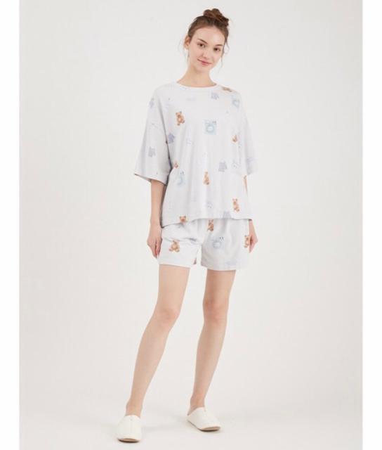 ジェラートピケ ランドリーベア柄ショートパンツ < ブランド  ジェラートピケ ランドリーベア柄ショートパンツ < ブランドの