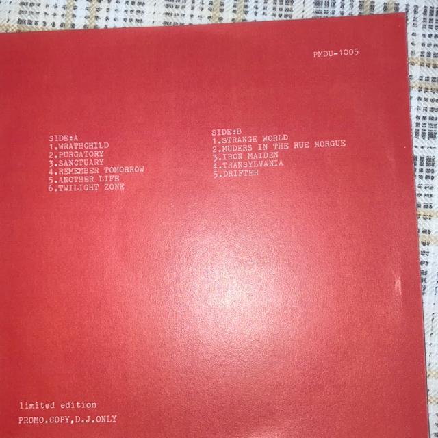 yfBAmǓzA Iron Maiden ACAECf/Tokyo,Japan 5.24.1981  CD/DVD/rfI 