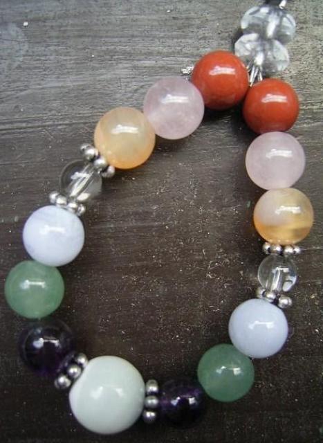 厄除け*7色ストラップ*5 天然石 パワーストーン < 家電/AV  厄除け*7色ストラップ*5 天然石 パワーストーン  < 家電/AVの