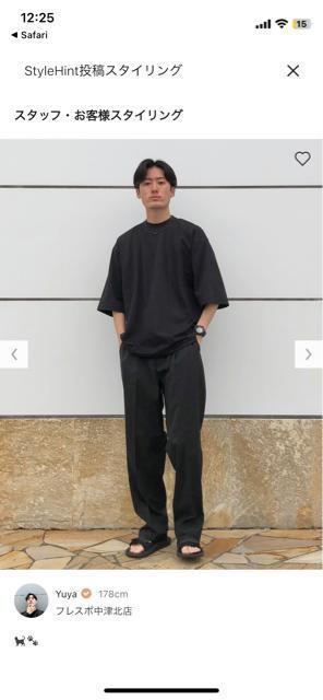 UNIQLO U GAYRbg I[o[TCYbNlbNTVc XL ubN@1̂ݒp@hC@@ڐG⊴