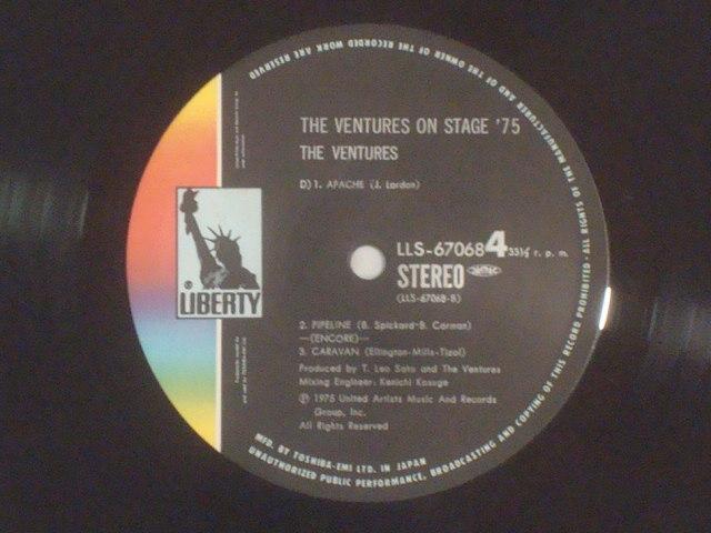 IEXe[WE`75iON STAGE `75j / x`[YiTHE VENTURESj ѕt2LP  CD/DVD/rfI 