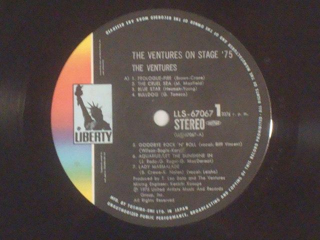 IEXe[WE`75iON STAGE `75j / x`[YiTHE VENTURESj ѕt2LP  CD/DVD/rfI 