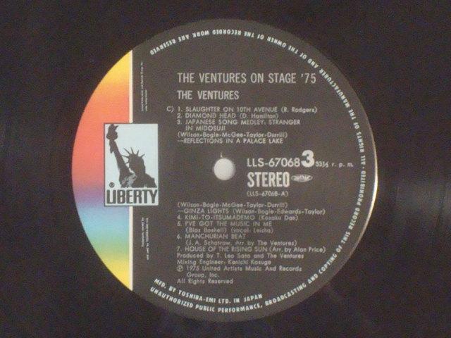 IEXe[WE`75iON STAGE `75j / x`[YiTHE VENTURESj ѕt2LP  CD/DVD/rfI 