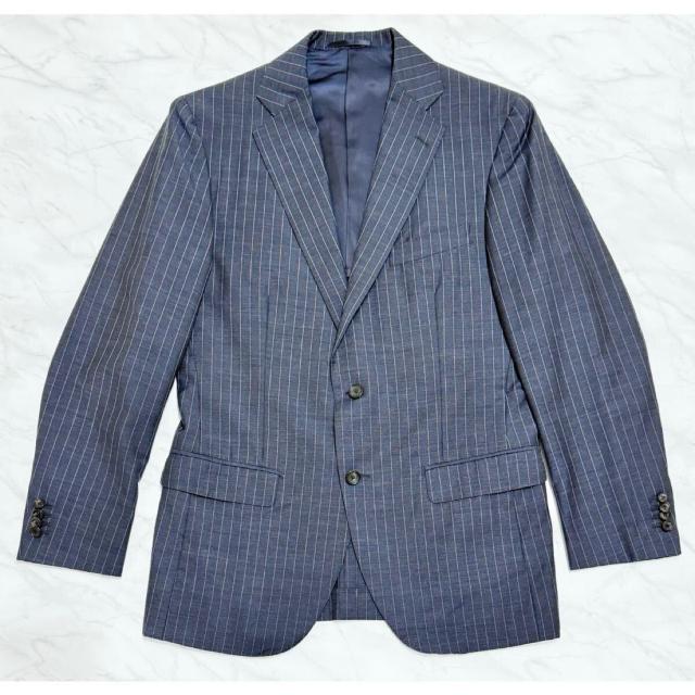 エルメネジルドゼニア メンズストライプスーツ#48濃紺 < 男性ファッション エルメネジルドゼニア メンズストライプスーツ#48濃紺 < 男性ファッションの
