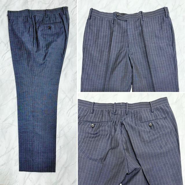 エルメネジルドゼニア メンズストライプスーツ#48濃紺 < 男性ファッション エルメネジルドゼニア メンズストライプスーツ#48濃紺 < 男性ファッションの