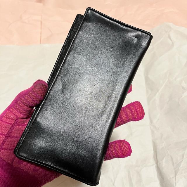 【EMPORIO ARMANI / エンポリオ・アルマーニ】 レザー / 長財布 黒 < ブランド 【EMPORIO ARMANI / エンポリオ・アルマーニ】 レザー / 長財布 黒 < ブランドの