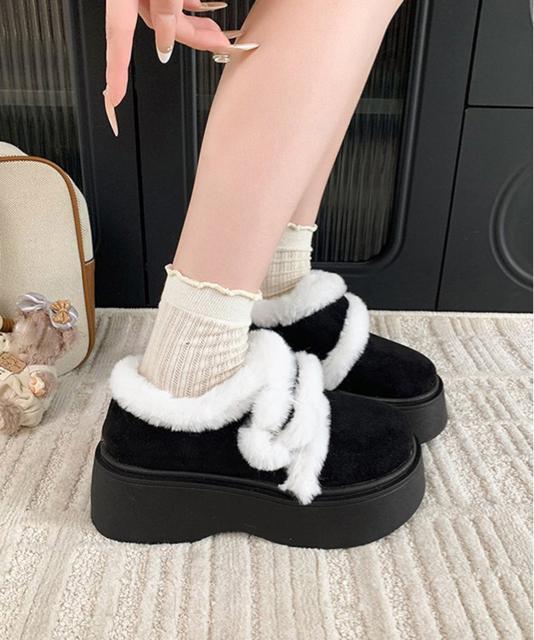送料無料 新品 もこもこファー厚底ムートンシューズ裏起毛 < 女性ファッション 送料無料 新品 もこもこファー厚底ムートンシューズ裏起毛 < 女性ファッションの