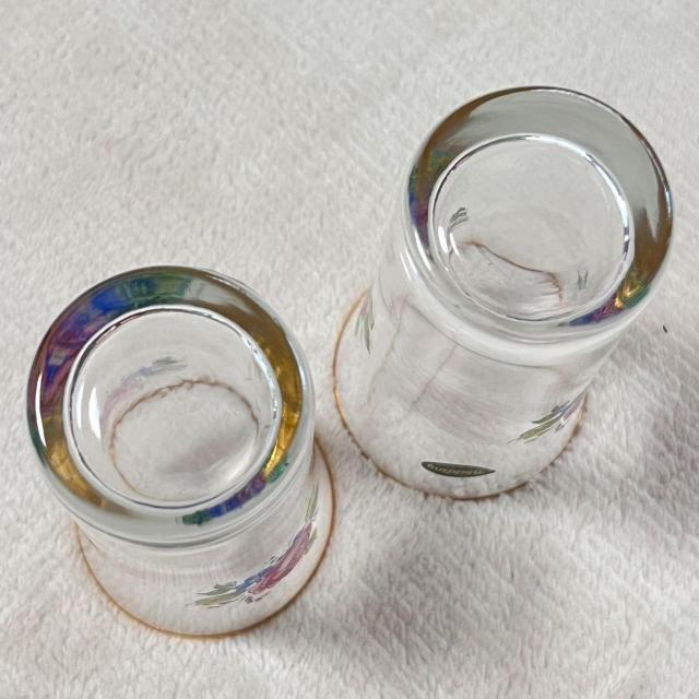 未使用 ドイツ製 Bockling ボックリング ハンドペイント ペア グラス 金縁 薔薇 ヴィンテージ レトロ < インテリア/ライフ 未使用 ドイツ製 Bockling ボックリング ハンドペイント ペア グラス 金縁 薔薇 ヴィンテージ レトロ < インテリア/ライフの