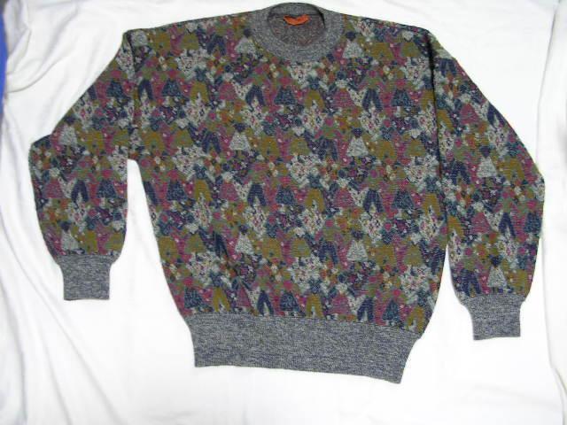 ミッソーニ メンズセーター モザイク柄サイズL < 男性ファッション ミッソーニ メンズセーター モザイク柄サイズL < 男性ファッションの