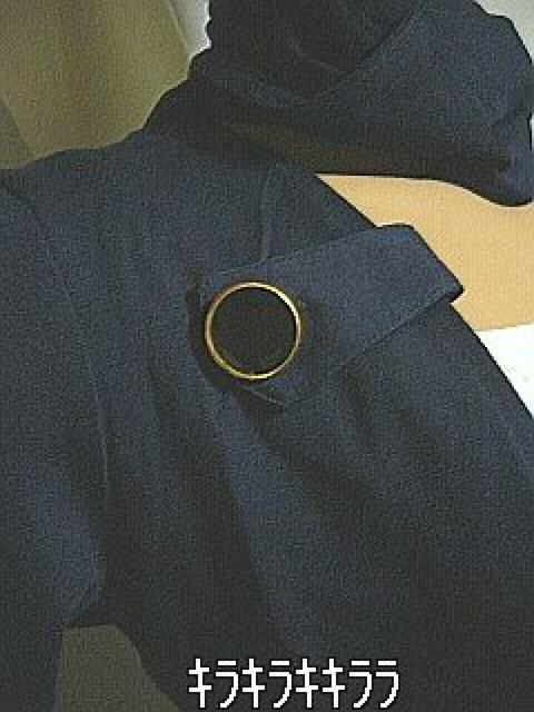 《New》レトロ釦&ストール付★美ライン*トッパーカーディガン<ネイビーM> < 女性ファッション  《New》レトロ釦&ストール付★美ライン*トッパーカーディガン<ネイビーM> < 女性ファッションの