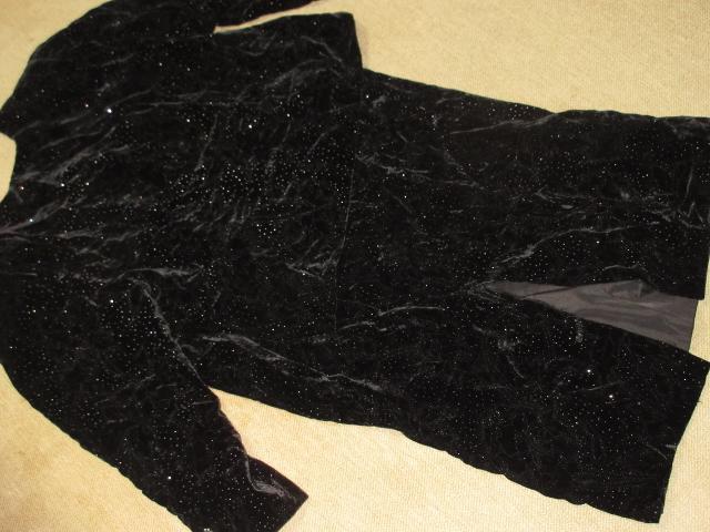 フォーマル*華やかベロア地*上下スーツセットアップ(黒) < 女性ファッション  フォーマル*華やかベロア地*上下スーツセットアップ(黒) < 女性ファッションの