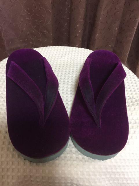 141.新品☆和装  ぞうり☆紫/パープル☆無地☆22.5センチ < 女性ファッション  141.新品☆和装  ぞうり☆紫/パープル☆無地☆22.5センチ  < 女性ファッションの