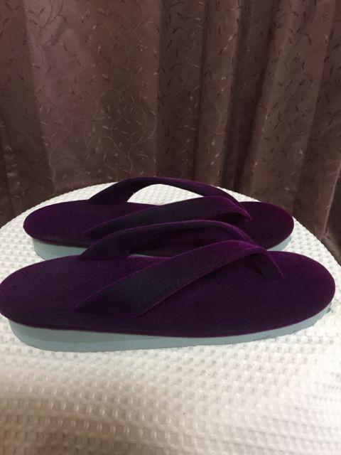 141.新品☆和装  ぞうり☆紫/パープル☆無地☆22.5センチ < 女性ファッション  141.新品☆和装  ぞうり☆紫/パープル☆無地☆22.5センチ < 女性ファッションの