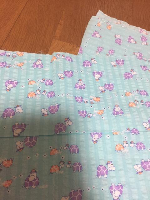534.布☆しぼり風2枚☆水色に亀 < ペット/手芸/園芸  534.布☆しぼり風2枚☆水色に亀 < ペット/手芸/園芸の