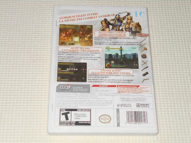 WiiSAMURAI WARRIORS KATANA CO  Q[{/\tg 