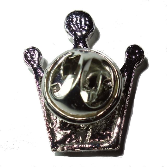 王冠 クラウン ピンバッジ バッジ ピンズ ラペルピン ピンブローチ ブローチ 銀色 シルバー色 < 女性アクセサリー/時計 王冠 クラウン ピンバッジ バッジ ピンズ ラペルピン ピンブローチ ブローチ 銀色 シルバー色 < 女性アクセサリー/時計の