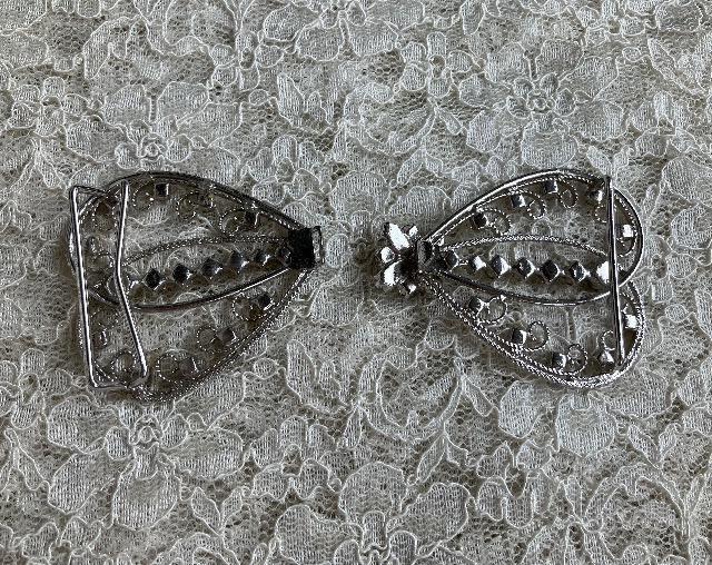 アンティークヴィンテージ☆ラインストーンバタフライベルトバックルパーツ < 女性ファッション  アンティークヴィンテージ☆ラインストーンバタフライベルトバックルパーツ < 女性ファッションの
