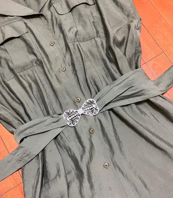 アンティークヴィンテージ☆ラインストーンバタフライベルトバックルパーツ < 女性ファッション  アンティークヴィンテージ☆ラインストーンバタフライベルトバックルパーツ < 女性ファッションの