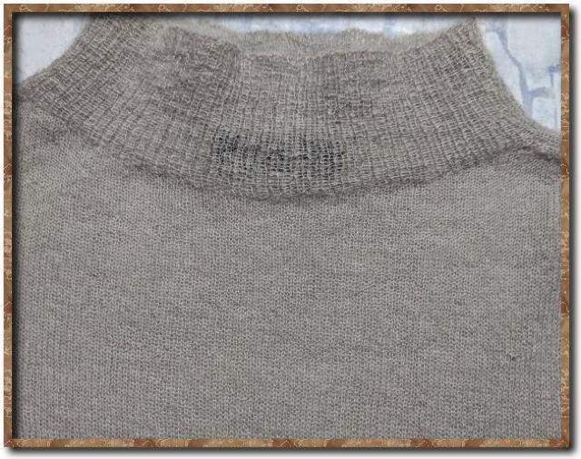 アンユーズド モヘヤハイネックニット 薄グレー < ブランド  アンユーズド モヘヤハイネックニット 薄グレー < ブランドの