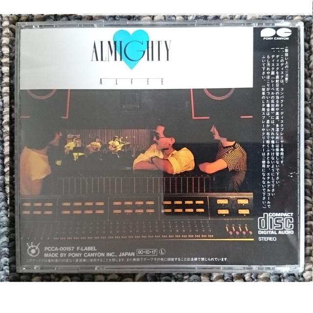 KF@@THE ALFEE@AtB@I[}CeB@ALMIGHTY  ^gObY 