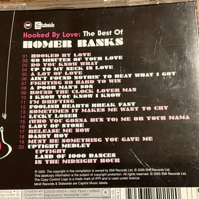 【HOMER BANKS】Hooked By Love: The Best Of < CD/DVD/ビデオ 【HOMER BANKS】Hooked By Love: The Best Of < CD/DVD/ビデオの