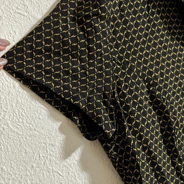 バナナリパブリック シャツワンピース 半袖 ワンピース 総柄 レーヨン100% < ブランド  バナナリパブリック シャツワンピース 半袖 ワンピース 総柄 レーヨン100% < ブランドの