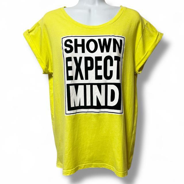 【one way】袖折返しデザイン☆ロゴプリントTシャツ☆Y2K < ブランド 【one way】袖折返しデザイン☆ロゴプリントTシャツ☆Y2K < ブランドの