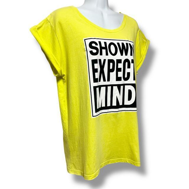 【one way】袖折返しデザイン☆ロゴプリントTシャツ☆Y2K < ブランド 【one way】袖折返しデザイン☆ロゴプリントTシャツ☆Y2K < ブランドの