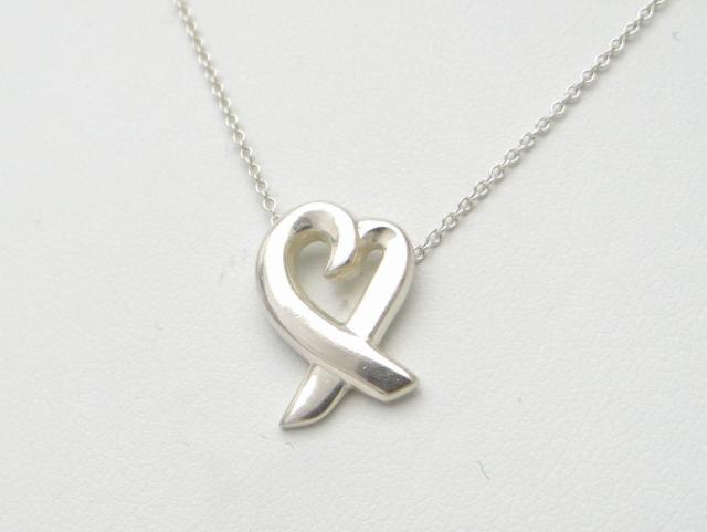 TIFFANY&CO. ティファニー パロマ・ピカソ ラビングハート ペンダント ネックレス SV925<USED>【送料無料】 < ブランド TIFFANY&CO. ティファニー パロマ・ピカソ ラビングハート ペンダント ネックレス SV925<USED>【送料無料】 < ブランドの