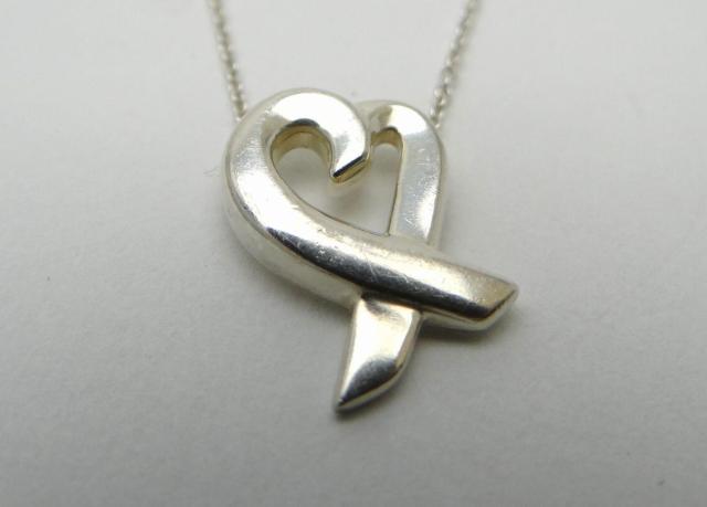 TIFFANY&CO. ティファニー パロマ・ピカソ ラビングハート ペンダント ネックレス SV925<USED>【送料無料】 < ブランド TIFFANY&CO. ティファニー パロマ・ピカソ ラビングハート ペンダント ネックレス SV925<USED>【送料無料】 < ブランドの