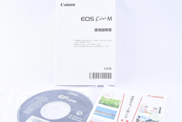 キャノン Canon EOS Kiss M 使用説明書 取扱説明書 CD付属 < 家電/AV キャノン Canon EOS Kiss M 使用説明書 取扱説明書 CD付属 < 家電/AVの